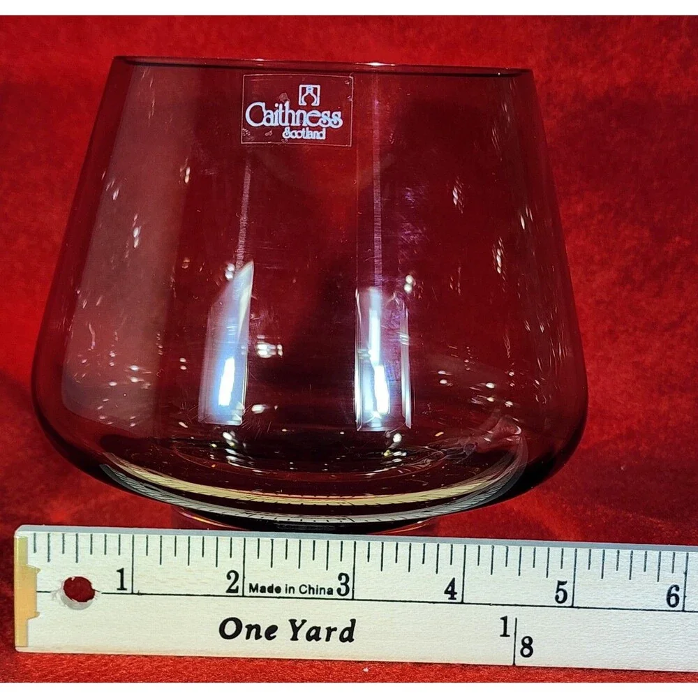 Vintage Caithness Glass flower bowl.